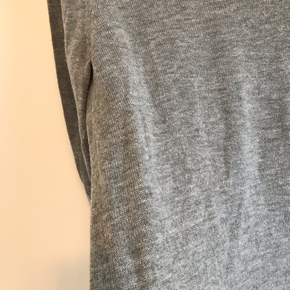 Quinn | Open Back Gray Sweater - Picture 3 of 6